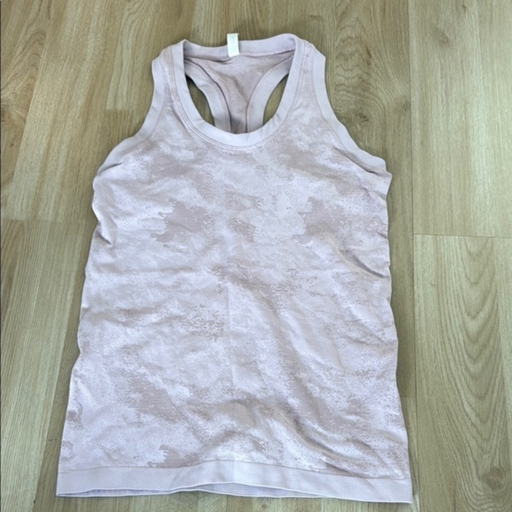 Athleta Pink Fitted Tank Top